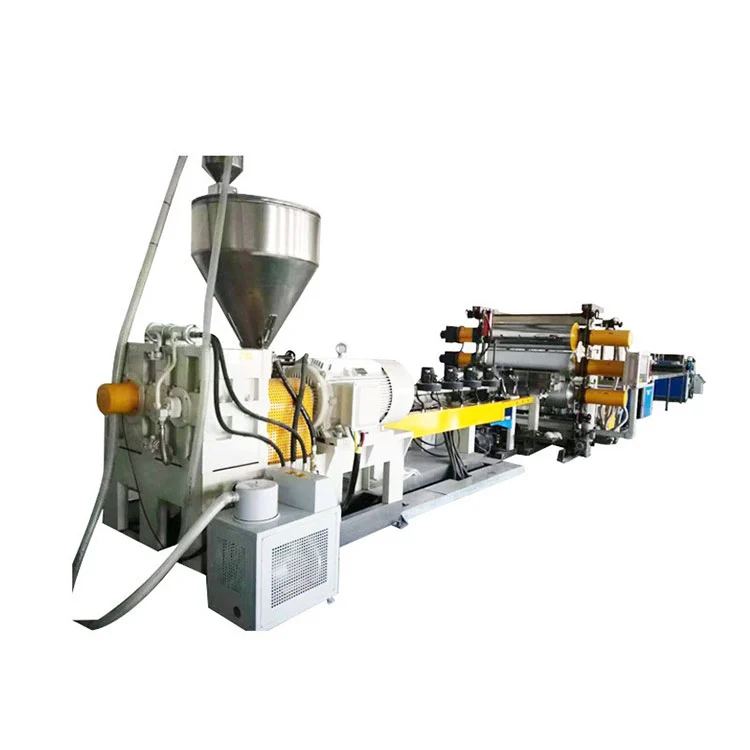 HDPE Geocell Sheet Extruder Machine